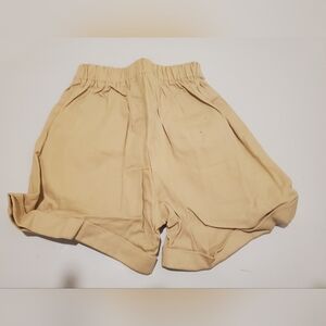 Free NWOT SHEIN 86 (18 Months) Elastic-Waist Tan Shorts